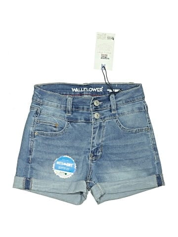 Wallflower Denim Shorts (view 1)