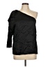 Tibi 100% Silk Black 3/4 Sleeve Top Size 12 - photo 1
