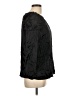 Tibi 100% Silk Black 3/4 Sleeve Top Size 12 - photo 4