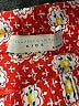 Stella McCartney 100% Viscose Checkered-gingham Red Skirt Size 8 - photo 3