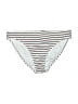 Shoshanna Stripes White Swimsuit Bottoms Size 4X (estimated) - photo 1