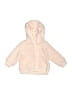 Carter's 100% Polyester Ivory Zip Up Hoodie 3-6 MO / 6 MO - photo 1