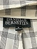 Danielle Bernstein Plaid Gray Ivory Casual Pants Size 2 - photo 6