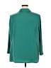Only Necessities Teal 3/4 Sleeve Button-Down Shirt Size 24 (petite) - photo 2