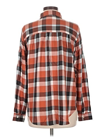 Ann Taylor LOFT Outlet Long Sleeve Button-Down Shirt (view 2)