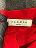 Sandro 100% Viscose Red Cocktail Dress Size Med (2) - photo 6