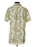 Unbranded 100% Polyester Tropical Green Short Sleeve Blouse Size S - photo 2