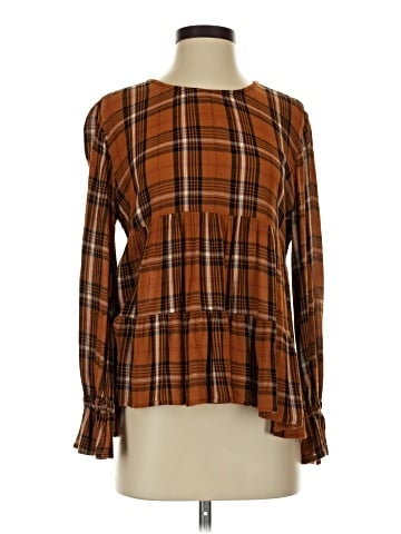 Maurices Long Sleeve Blouse (view 1)