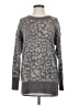 Rebecca Taylor Animal Print Gray Pullover Sweater Size XS - photo 1