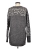 Rebecca Taylor Animal Print Gray Pullover Sweater Size XS - photo 2
