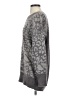 Rebecca Taylor Animal Print Gray Pullover Sweater Size XS - photo 5
