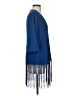 L'Amour Nanette Lepore 100% Polyester Blue Kimono Size S - photo 4