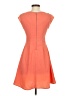 Bar III Solid Orange Casual Dress Size S - photo 2
