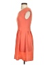Bar III Solid Orange Casual Dress Size S - photo 5