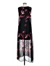 Neiman Marcus 100% Polyester Graphic Black Cocktail Dress Size M - photo 2