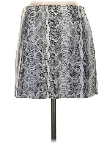 Alice + Olivia Leather Skirt (view 1)