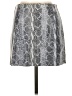 Alice + Olivia 100% Leather Animal Print Gray Leather Skirt Size 0 - photo 1