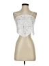 Shein 100% Polyester White Sleeveless Blouse Size 4 - photo 1