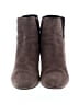 AQUATALIA 100% Leather Gray Tan Ankle Boots Size 8 1/2 - photo 2