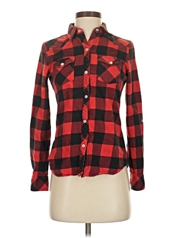 Delia's Long Sleeve Button-Down Shirt (view 1)