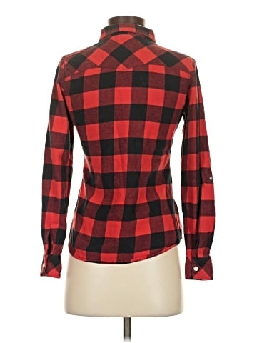 Delia's Long Sleeve Button-Down Shirt (view 2)