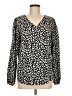 Shein Black Long Sleeve Blouse Size 6 - photo 1