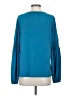 MICHAEL Michael Kors Teal Long Sleeve Blouse Size S - photo 2