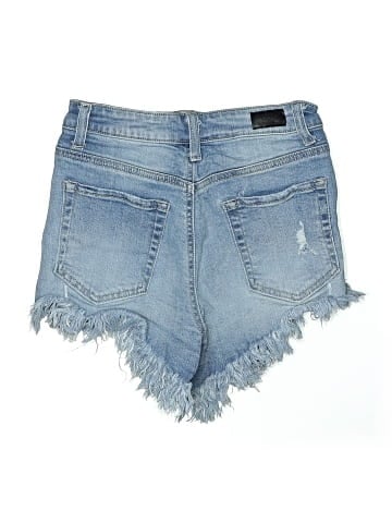 Black Label by C'est Toi Denim Shorts (view 2)