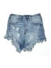 Black Label by C'est Toi Blue Denim Shorts Size S - photo 1
