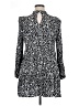 ELOQUII 100% Rayon Animal Print Silver Black Casual Dress Size 14 - photo 2
