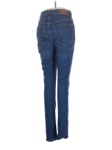 Madewell 11" High-Rise Skinny Jeans in Larkwood Wash (view 2)
