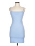Forever 21 Solid Blue Cocktail Dress Size L - photo 1