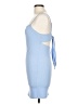 Forever 21 Solid Blue Cocktail Dress Size L - photo 5