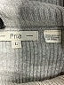 Pria 100% Cotton Gray Turtleneck Sweater Size L - photo 7