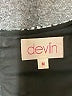 Devlin 100% Polyester Argyle Black Casual Dress Size M - photo 6