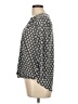 H&M 100% Polyester Gray 3/4 Sleeve Blouse Size L - photo 5