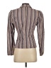 Express Jeans 100% Cotton Stripes Brown Blazer Size 1 - photo 2