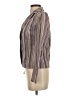 Express Jeans 100% Cotton Stripes Brown Blazer Size 1 - photo 5