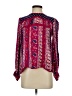 Maeve 100% Viscose Red Burgundy Long Sleeve Blouse Size 0 - photo 1