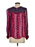 Maeve 100% Viscose Red Burgundy Long Sleeve Blouse Size 0 - photo 2
