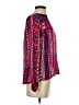 Maeve 100% Viscose Red Burgundy Long Sleeve Blouse Size 0 - photo 4