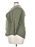 Love Tree Green 3/4 Sleeve Button-Down Shirt Size 3X - photo 5