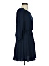 Lush 100% Polyester Solid Blue Casual Dress Size S - photo 4