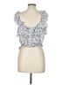 Saylor Silver Sleeveless Blouse Size L - photo 2