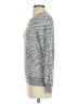 Madeleine Thompson Animal Print Silver Wool Pullover Sweater Size S - photo 5