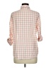Assorted Brands Checkered-gingham Pink 3/4 Sleeve Button-Down Shirt Size M - photo 2