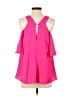 Glam Pink Sleeveless Blouse Size S - photo 2