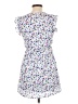 Ella Moss 100% Polyester Print White Casual Dress Size 12 - photo 2