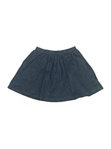 Lands' End Denim Skirt (view 1)