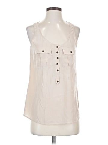 Broadway & Broome Sleeveless Silk Top (view 1)